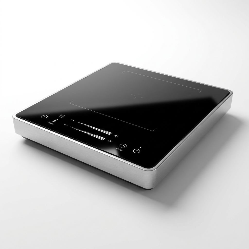 Modern electric glass cooktop